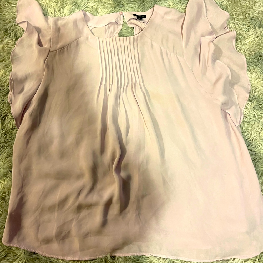 Ann Taylor Light Pink Blouse